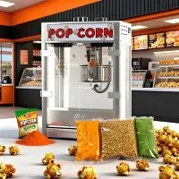Blueberry Qab Zib rau Popcorn